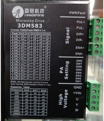 Leadshine 3DM583 3-phase microstepping driver DC20-50V / 8.3A  #hj
