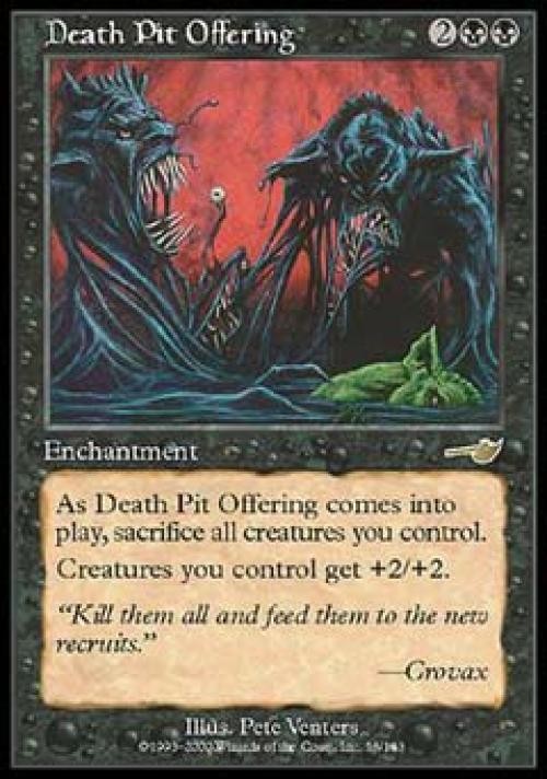 Death Pit Offering - Near Mint MTG Nemesis