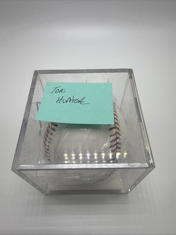 Béisbol autenticado autógrafo de Tori Hunter Foto 2 de 4