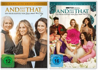 And Just Like That - Season/Staffel 1+2 - (Sarah Jessica Parker) # DVD-SET-NEU