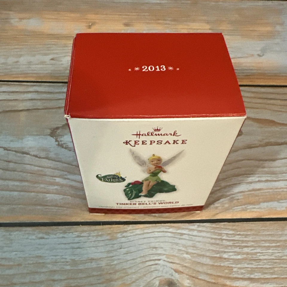 Hallmark Keepsake~Disney Fairies~Tinker Bell's World~Christmas Ornament~2013~Box - Image 4 of 4