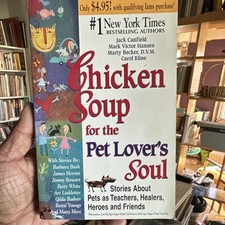 Chicken Soup for the Pet Lover's Soul by Canfield & Hansen (1998, Paperback)
