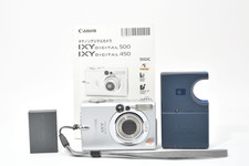 Canon IXY DIGITAL 450 Compact Digital Camera Tested w/ Battery Charger Japan