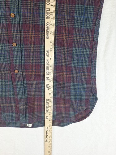 Vintage Pendleton USA Country Traditionals Wool Flannel Lodge Shirt Jacket Red - Picture 5 of 11