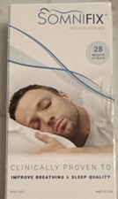 Somnifix Sleep Strips 28 Count Transparent Adhesive for Snoring  Sleep Quality