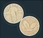 1928 Standing Liberty Quarter - Very Good to Fine - Photos of Actual Coin