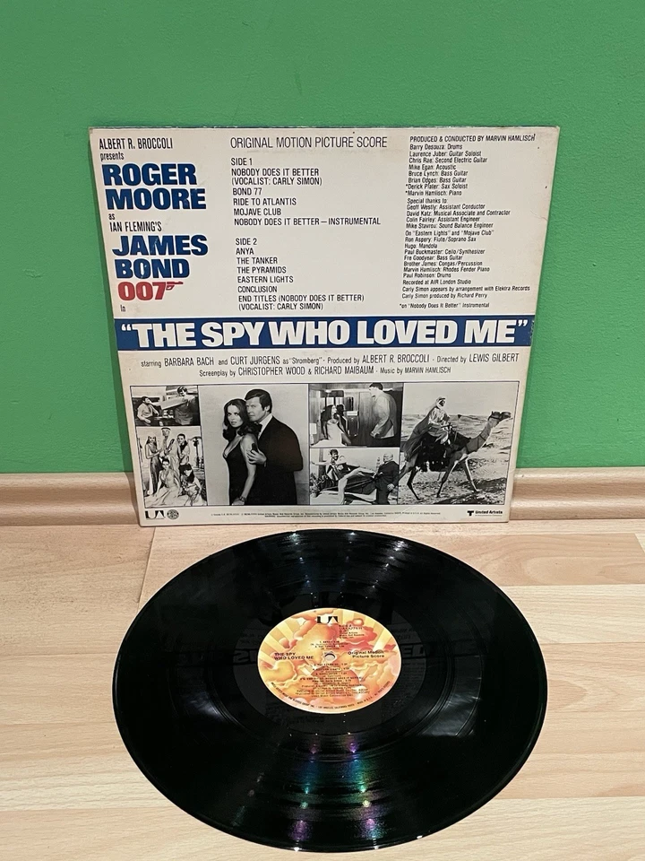 Vinyl LP 1977 James Bond SOUNDTRACK 70 OVP Box 007 Marvin H - Bild 2 von 4