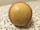 Vintage Rawlings NJCAA Official Baseball Faded Autograph Signed Unidentified