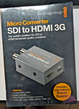 New Selaed Blackmagic Design HDMI to SDI 3G Micro Converter