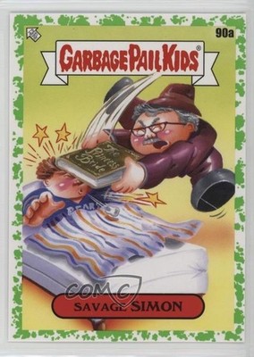 2022 Topps Garbage Pail Kids Book Worms Series 1 Booger Green SAVAGE SIMON 1ai1