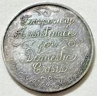 New ListingRare 1989 Dometic Violence Women's Day Unity Silver Coin Round 1oz. Las Vegas