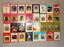 8 Track Tape LOT of 32 Rock Country Greatest Hits 60's 70's Vintage Untested