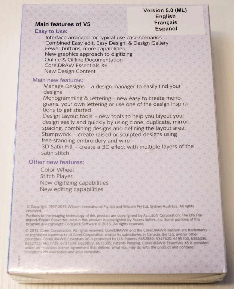 Janome Digitizer MBX V5 Embroidery Software - Image 2 of 2