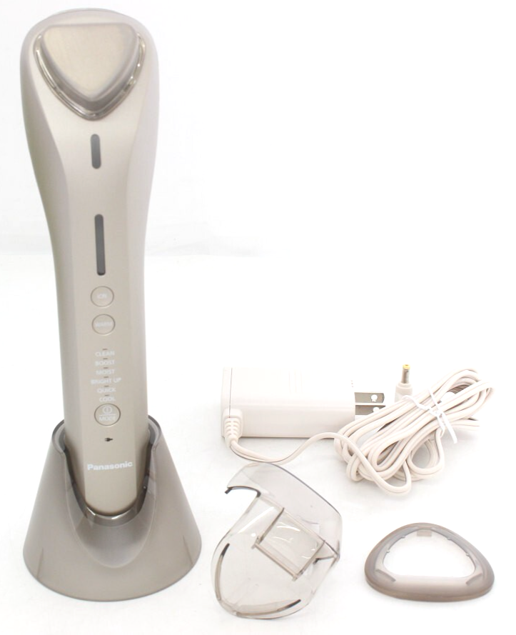 新品未使用 Panasonic EH-ST0A-N GOLD Panasonic EH-ST0A-N Ion Facial Machine Ion Boost Gold Tested From