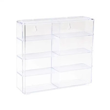 Acrylic Car Display Box 1:64 for Hot Wheels Car Model Toy 8 Grid Cabinet Rack Du