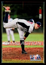 2014 Panini USA Baseball #8 Ryan Burr Game Action