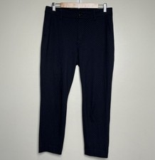 Cabi 5679 Carriage Trouser Pants Size 8 Navy Blue Stretch Soft Career