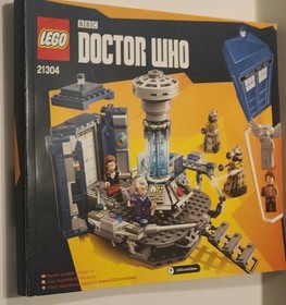 LEGO Doctor Who 21304 LEGO Ideas Building Kit Instruction Manual Only! 2014