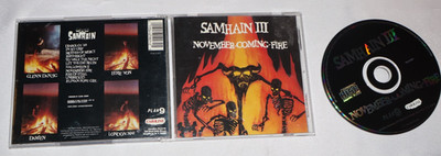 Samhain III November Fire Coming CD Original 1989 Plan9 Danzig Misfits RARE HTF