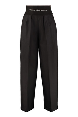 Alexander Wang Women's Tailored Trousers in Black   Size 4
