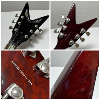 【美品】DEAN V Exotic Bubinga エレキギター フライングV DEAN V Exotic Bubinga Electric Guitar Flying V Safe Packing