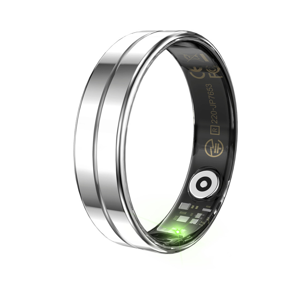 умное кольцо felixx SR11, Silber, Größe 9 - 59,5 мм #2879130