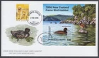 NEW ZEALAND 2006 FISH & GAME HUNTING REVENUE FDC $10 M/S (ID:015/DHC15)