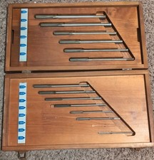 LaVallee & Ide 70 reamer set with wood case, missing .126 has been found