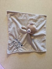 Baby Starters Lovey Teddy Bear My First Bear Grey Cozy