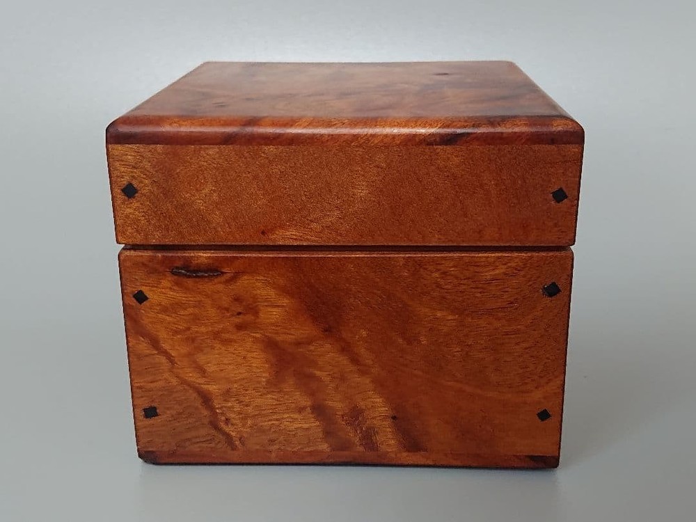 Jubako Bento Box Japanese Solid wood joiner antique tamamoto cover