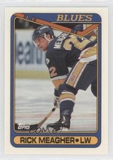 1990-91 Topps Tiffany Rick Meagher #125 0a7