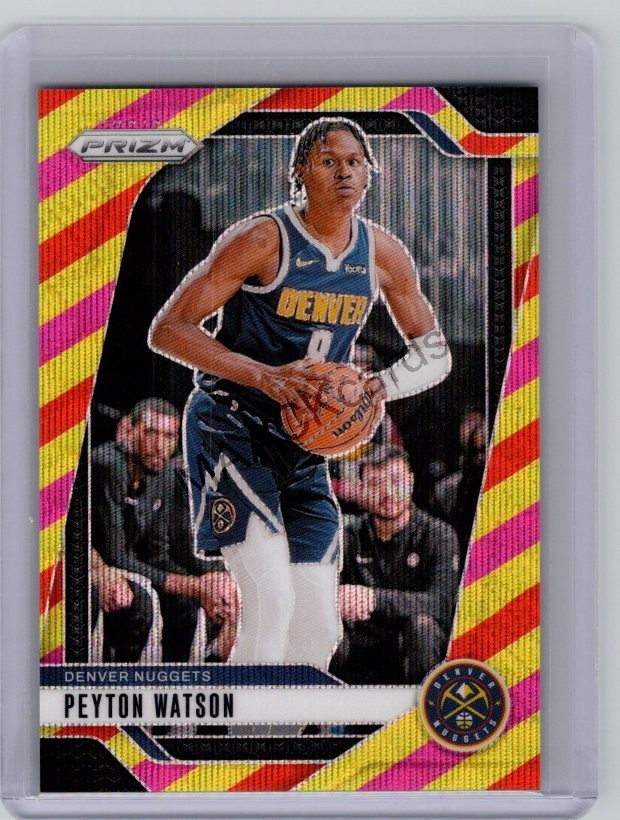 2024-25 Prizm - Peyton Watson #133 Multi Wave /88