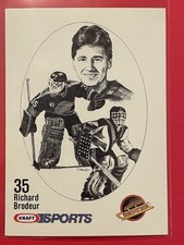 1986-87 Kraft Drawings Hockey Cards 13
