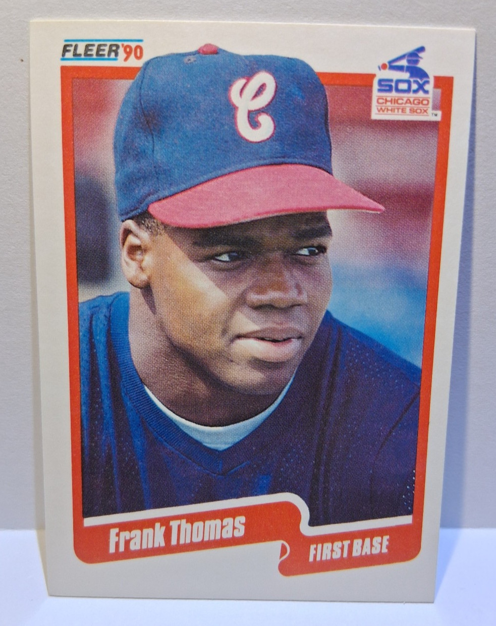 1990 Fleer Update - Frank Thomas #U-87 Chicago White Sox Rookie RC! NM
