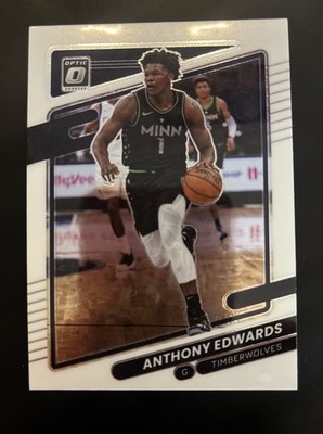 Anthony Edwards 2021-22 Panini Optic #83