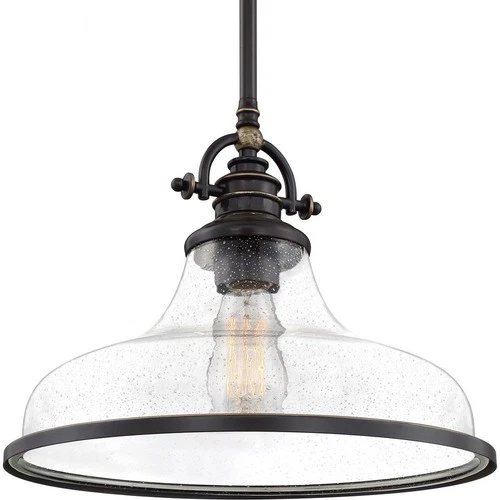 Grant - 1 Light Pendant-Palladian Bronze Finish    -Traditional Installation - Picture 4 of 8