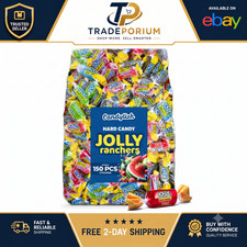 Jolly Ranchers Hard Candy Assorted - 2 LB Bulk Bag Approximately 150 Pieces -...