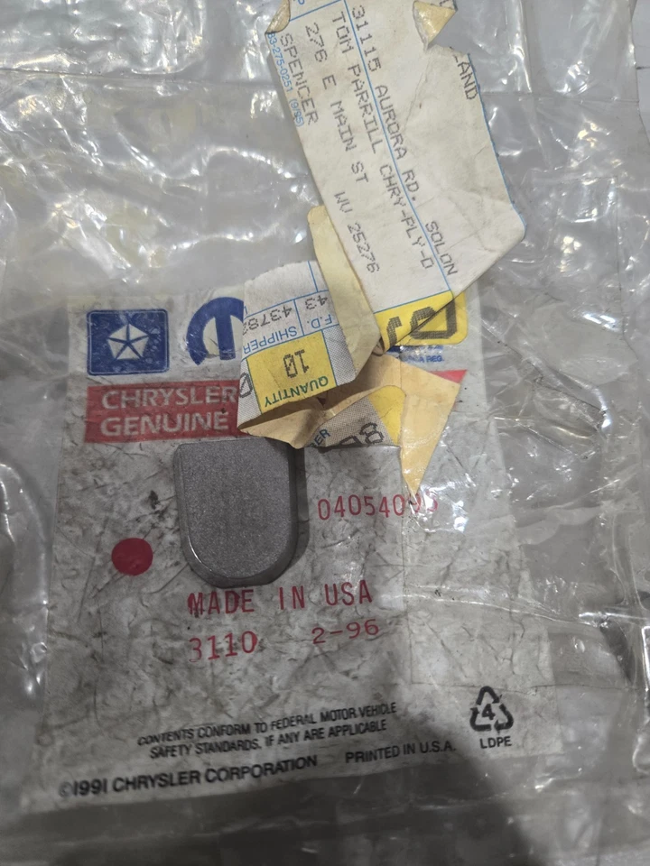 Dodge Ram 1500/2500/3500 1997-2012 botón del espejo retrovisor P/N 04054098 genuino Foto 3 de 4