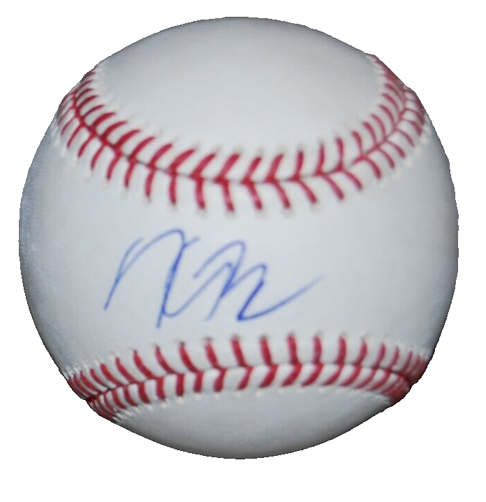 KRIS BRYANT signed (COLORADO ROCKIES) OML baseball Cubs BECKETT