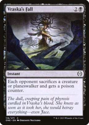 MTG Magic the Gathering Vraska's Fall (116/530) Phyrexia All Will Be One LP