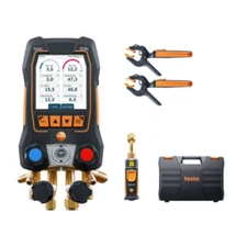 Refrigerant Measuring Device Testo 558S Digital Technician Aid Smart Vacuum Set