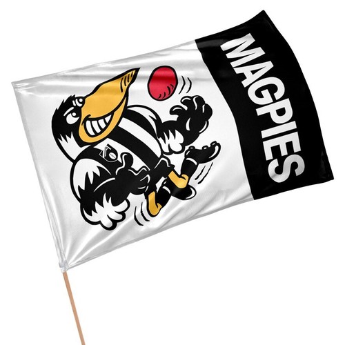 AFL Team Retro GAME DAY Flag Banner WITH Pole Fathers Day Man Cave Bar Work Gift - Picture 16 of 26