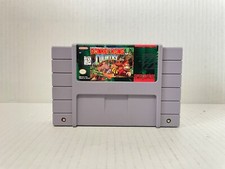 Donkey Kong Country (Super Nintendo SNES, 1994) Authentic Tested Working