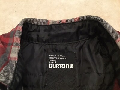 バートン　BRIGHTON SHACKET READ Burton Brighton Shacket Plaid Flannel Shirt Jacket