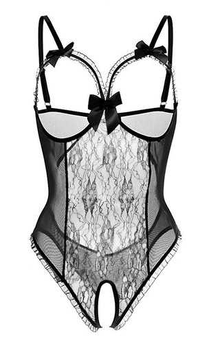 Sexy Lace Babydoll Lingerie Dress With Christmas Santa Hat Selections UK - Picture 21 of 67