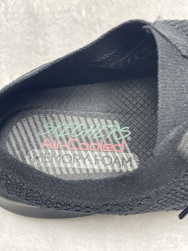 Skechers Women's Ultra Flex Statement Sneaker Size 9.5 Black Memory Foam - Picture 12 of 14