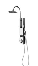 Valore VS-1000C Retrofit Easy Install Shower Panel, with German Brass Diverter