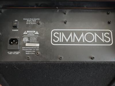 SIMMONS DA50 MONITOR ELECTRIC DRUM SET KEYBOARD SPEAKER AMPLIFIER