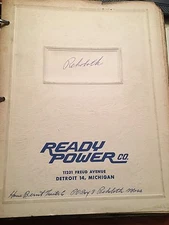 Ready Power Co Parts manual Air Conditioning unit 