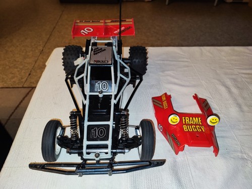 Rarität"80"er Tronico Dünenblitz F13 Bisson Buggy im Maßstab 1:10 von 1985 OVP - Bild 18 von 21